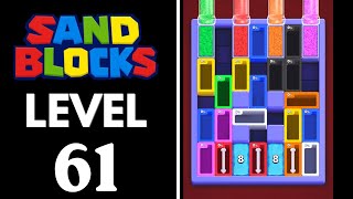 Sand Blocks: Drop Puzzle Level 61 Walkthrough 