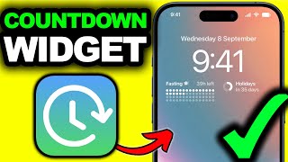 How To Do A Countdown Widget On iPhone 2026 (ONLY WAY)
