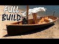 Homemade plywood sailing boat full build my goat island skiff