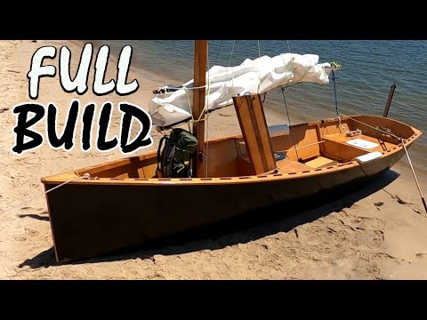 Plywood Sailing Boat FULL BUILD, my Goat Island Skiff