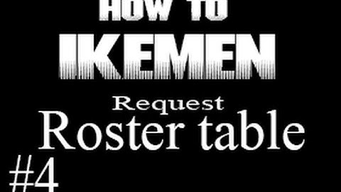Roster Table (Select Cells Editing) | HOW TO IKEMEN Series | (MUGEN Online Tutorial) | Ep. 4