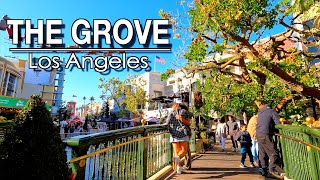 Walking Tour of Grove, Farmers Market Walking Tour 2023 | 5k 60 | Natural Sounds