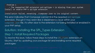 How to Fix the composer require phpoffice/phpspreadsheet Issue on Ubuntu