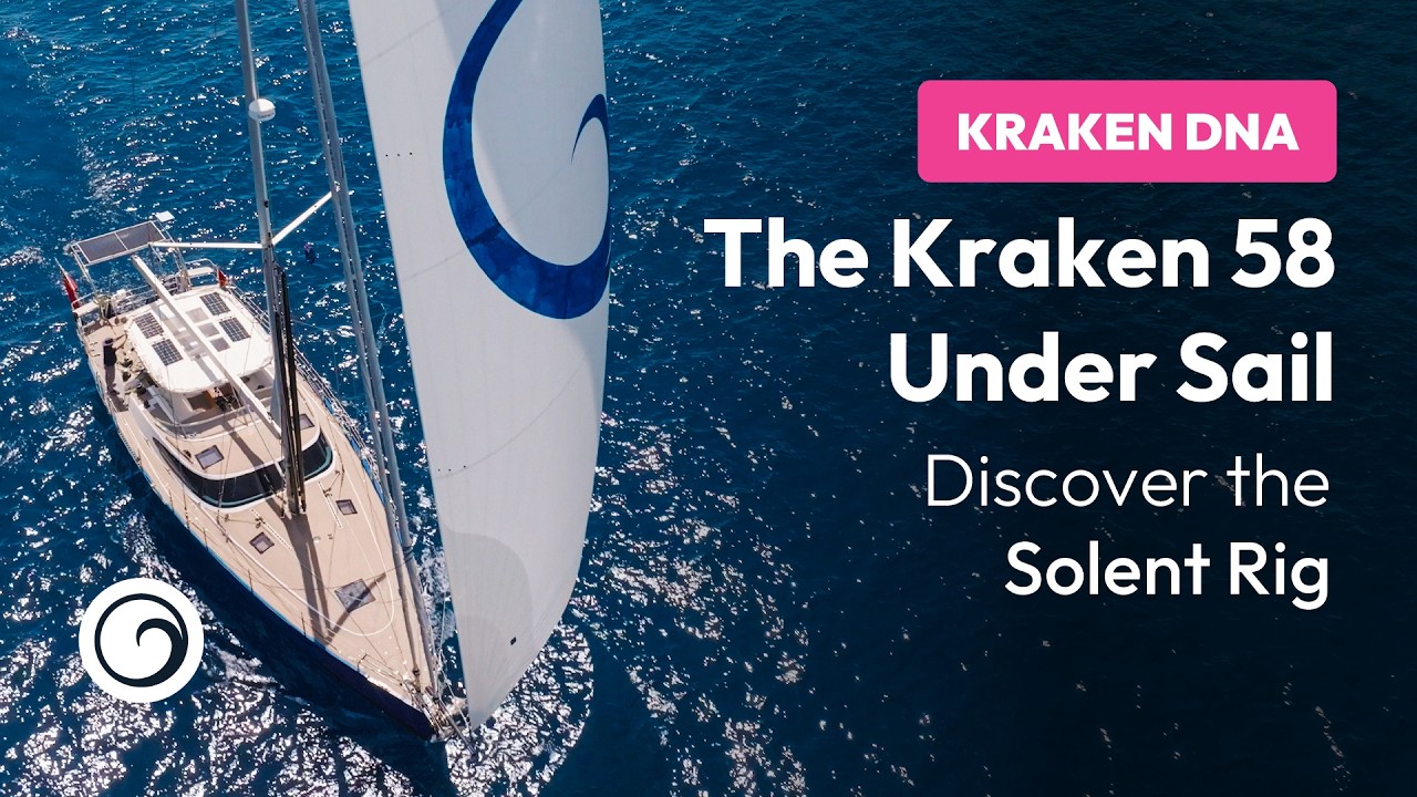 ⁣Kraken DNA -  Kraken 58 Under Sail -  Discover the Solent Rig