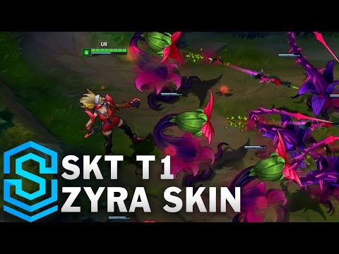 Skt T1 Zyra Skin Spotlight League Of Legends Youtube