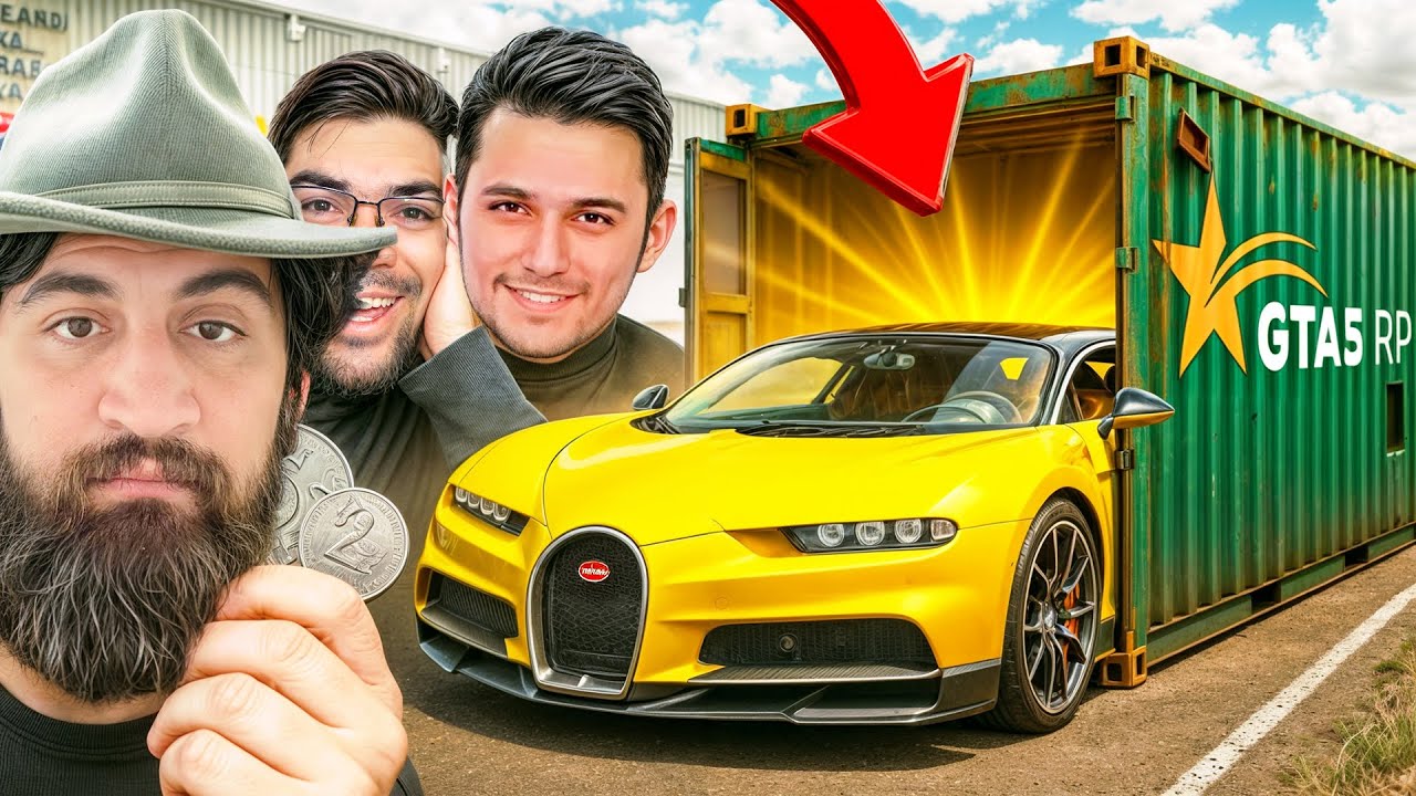 BUNI HECH KIM KUTMAGAN EDI! CHINGIZ BILAN KONTEYNER BATTLE QILDIK 30.000.000$ GA MASHINA - GTA 5 RP