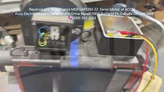 Repaired and Tested Lenze MDFQARS100-22 Servo Motor, at ACCU