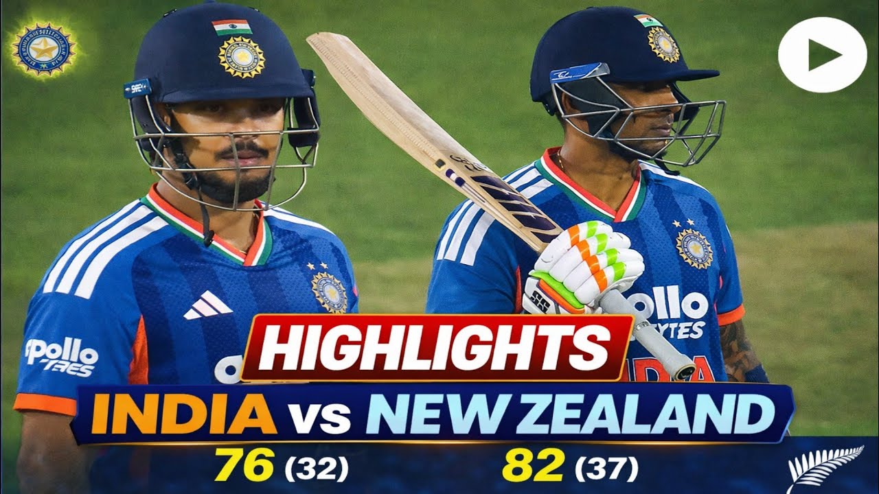 India vs New Zealand 2nd T20I Highlights | Surya - Kishan played fantastic innings 