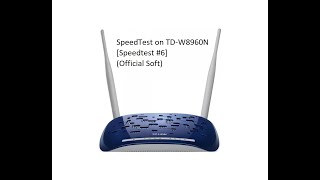 Ile wyciąga TP-Link TD-W8960N na SpeedTest? (Official Soft) [Speedtest #6] screenshot 1