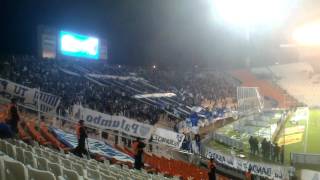 Barra de Godoy Cruz en Mendoza frente a Colon 3-0  03-05-2013