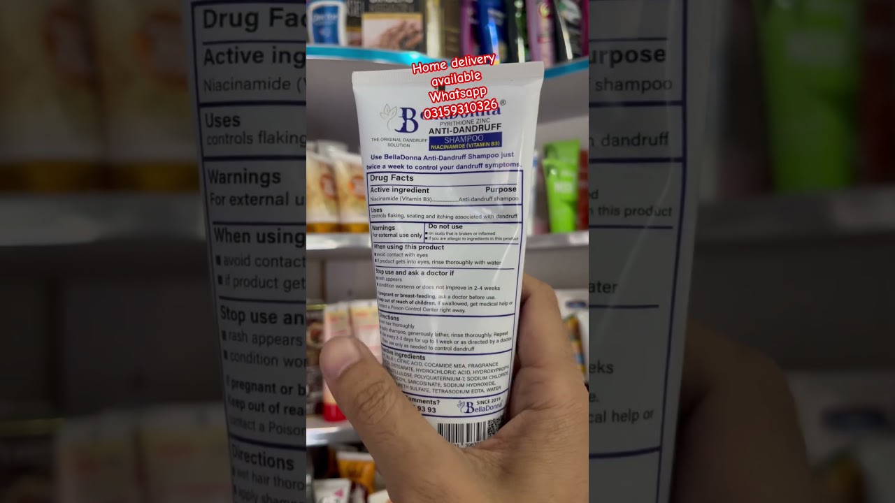 Belladonna anit hair fall shampoo 🤔 