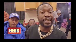 MEEK MILL INSTANTLY FLAMEZ ON 🔥!🔥!🔥!  W\/ GILLIE, E NESS AND PHILLY IN THE BUILDING!!!