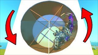 I Built a GIANT Rotating Drum to Test the NEW Physics Update! screenshot 2