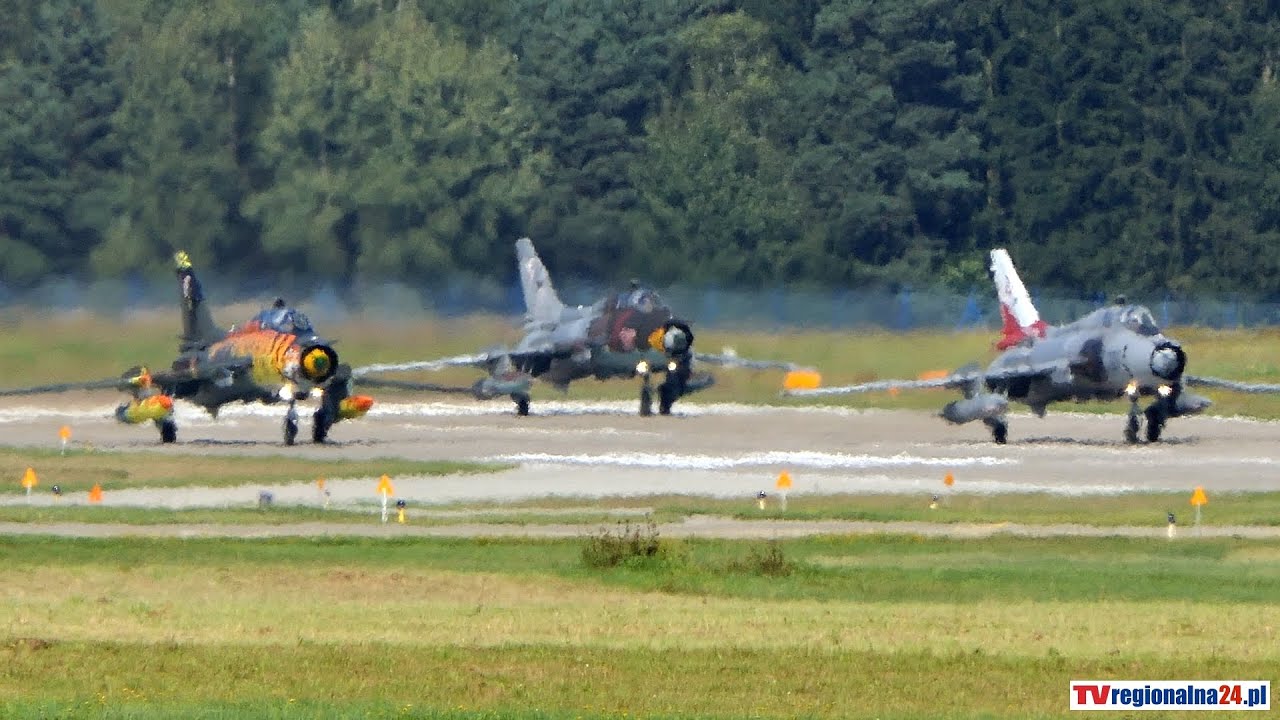 Pożegnanie samolotów Su-22 symboliczne zakończenie epoki w polskim lotnictwie Mirosławiec 10.09.2025