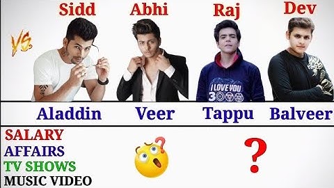 Siddharth Nigam Vs Abhishek Nigam Vs Raj Anandkat Vs Dev Joshi Comparison🔥||