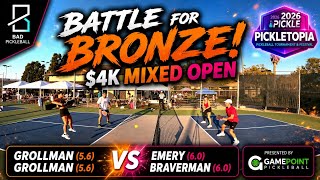 Battle for Bronze! $4K Mixed Open | Emery(6.0)/Braverman(6.0) vs Grollman(5.6)/Grollman(5.6)