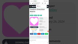 this is how to download yandere simulator #google pls like and sub screenshot 3