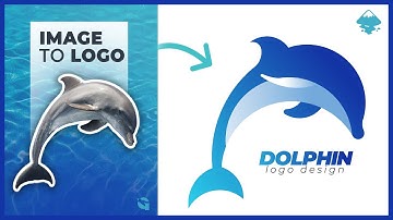 Inkscape | Inkscape  Dolphin  Logo Design | Inkscape Tutorial 2021 |  inkscape vector