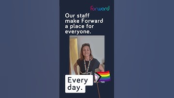 Forward Trust - an LGBT+ friendly organisation