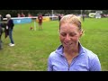 Rosalind Canter feels relieved and very proud of Lordships Graffalo at Burghley