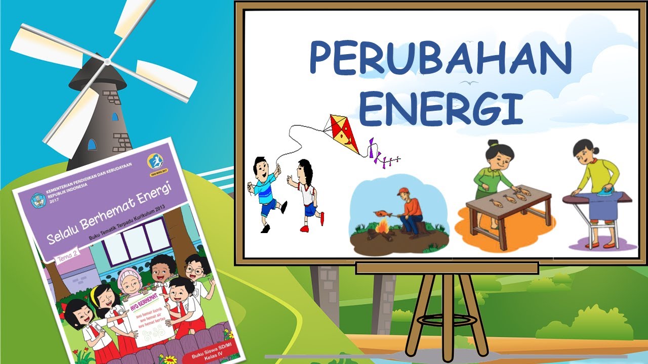 Perubahan Energi Kelas 4 Tema 2 Menjemur Ikan