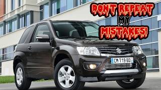 Sports Performance Typical trouble areas Suzuki Grand Vitara (2005-2014)