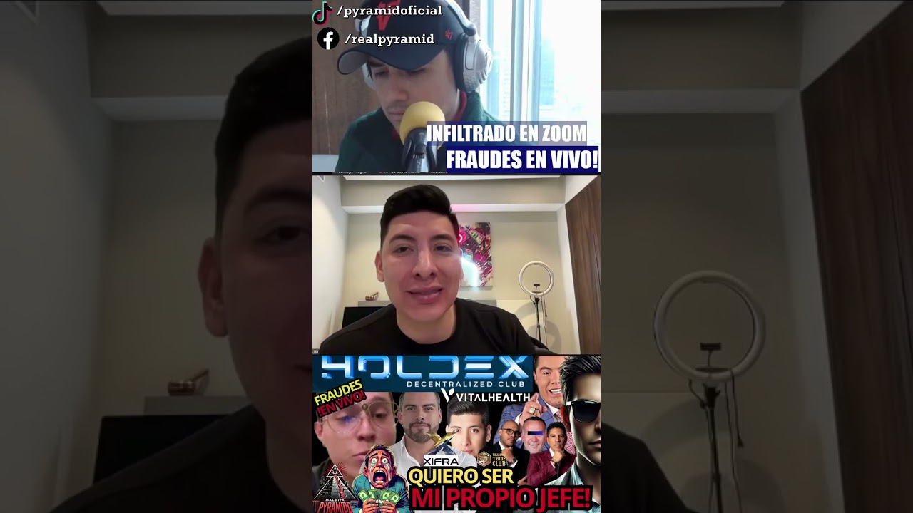 INFILTRADO PONZI! HOLDEX： BRANDON MARTINEZ Y OMAR SALAZAR CUIDADO! BILLIONS TRADE CLUB ⧸ XIFRA