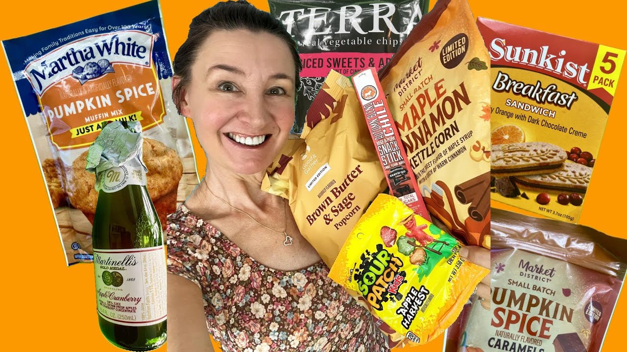 Американская осень: дегустация лакомств и закусок, конфеты Sour Patch Kids, сбор яблок.