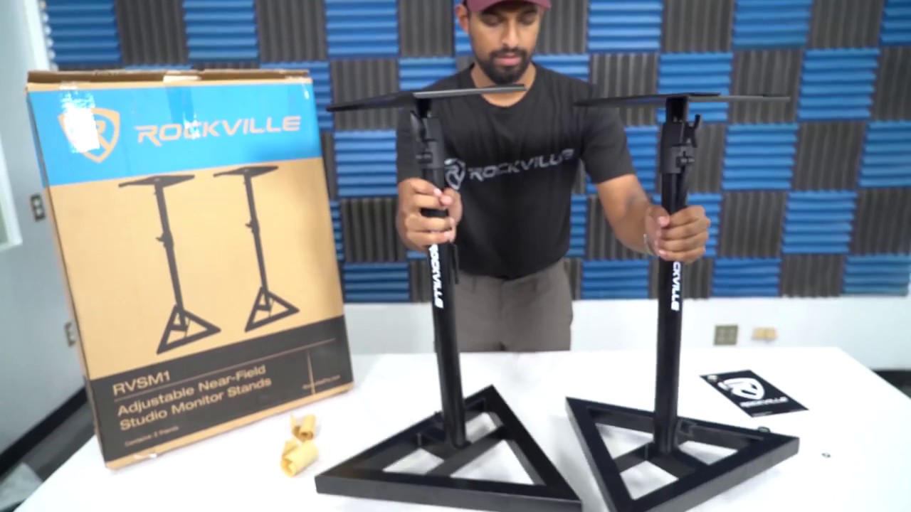 adjustable studio monitor stands