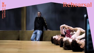 Rehearsal &#39;The Hole&#39; with choreographer Ohad Naharin (NDT 1 | The Hole)