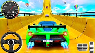 Crazy Car Racing Simulator - Impossible Mega Ramps Car Drive Android Gameplay 🎮 screenshot 4
