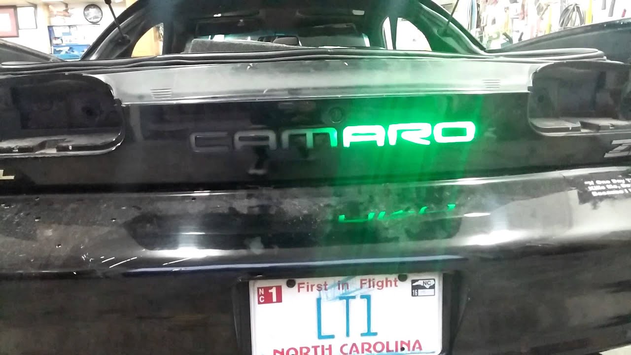 93-02 camaro light up Berger panel.