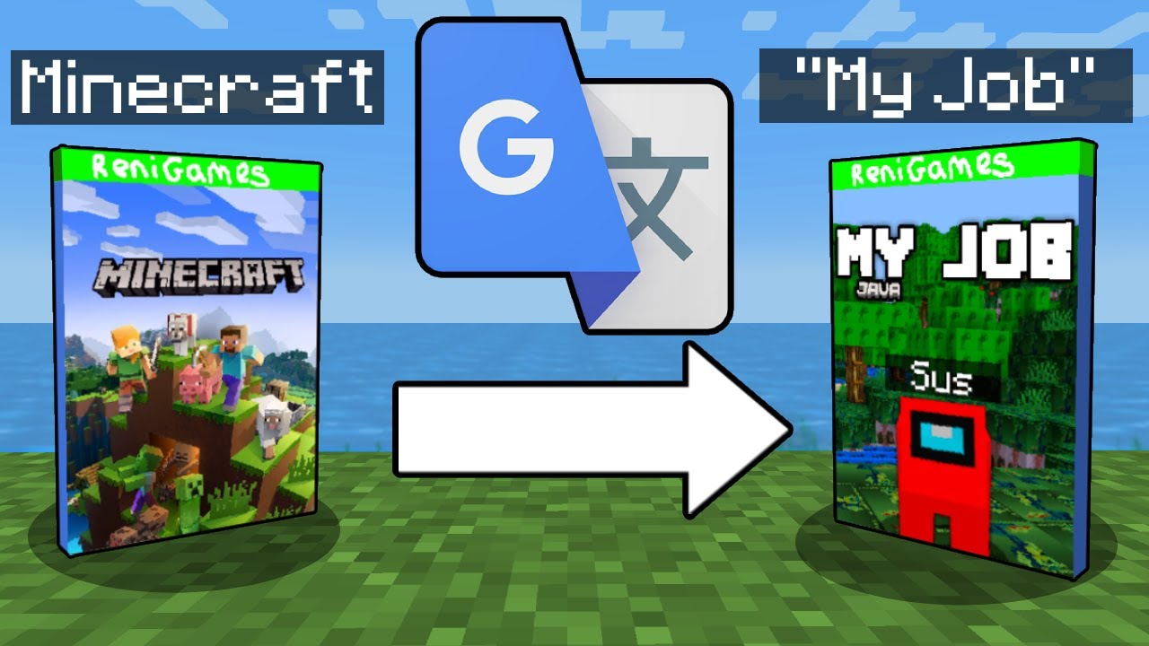 Putting Minecraft Through Google Translate 