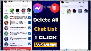DELETE ALL FB MESSENGER MESSAGES in One CLICK [2023] | How To Delete All Messenger Message at once screenshot 1