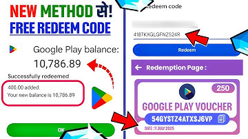 FREE REDEEM CODE | FREE REDEEM CODE APP | GOOGLE PLAY REDEEM CODE APP | FREE REDEEM CODE TRICK 2025
