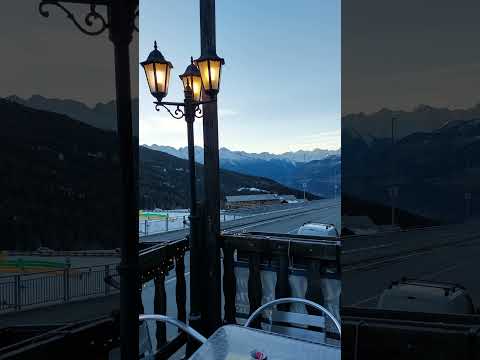 Evenings like this that are always cherished #travel #aostavalley #snow #winter #shorts