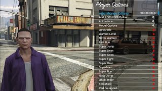 PS5 Grand Theft Auto V Online Mod Menu Online Tutorial