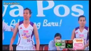 WNBL Season 2017 14 Surabaya Fever vs Sritex Solo 4th quarter