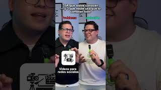 3 IA que nadie usa y lo cambian TODO 😱! #inteligenciaartificial #productividad #ia #tech #tecnologia