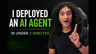 I Deployed an AI Agent in Under 2 Minutes