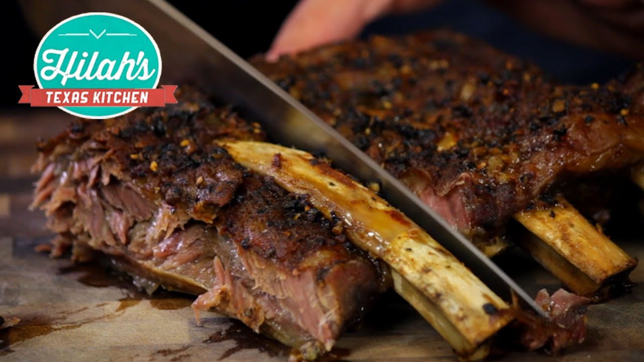 Texas BBQ Beef Ribs | Hilah