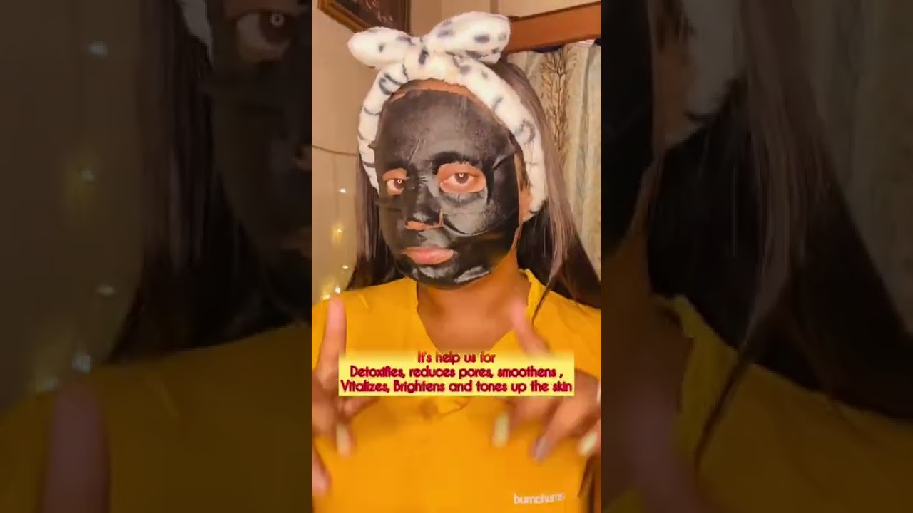 Sugar Charcoal patrol face mask review  || 