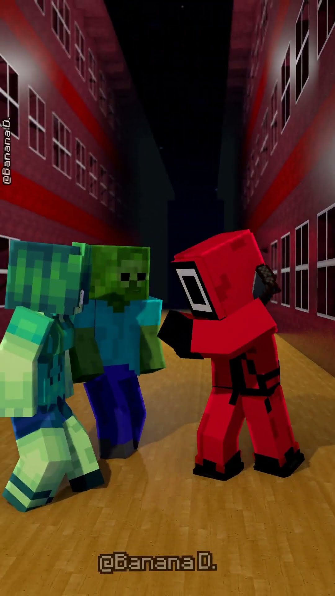 Zombie Team VS SQUID GAME Team LOVE Battle in Horror House