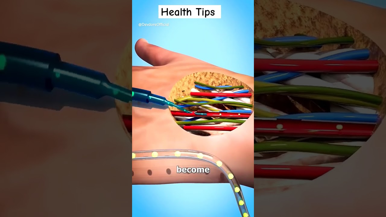 Health Tips | IV insertion | animated medical video | injection | learning 