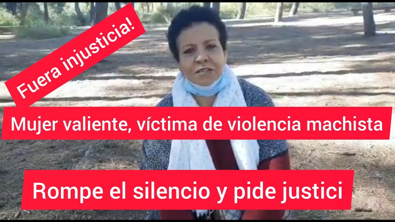 Mujer marroquina, víctima de violencia machista, lanza la voz y pide justicia!
