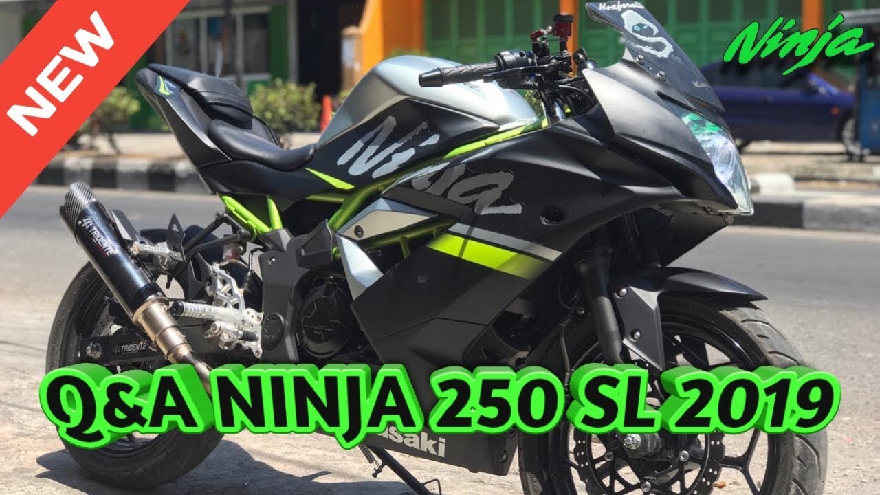 Modifikasi Ninja 250 Sl 2019 Ninja Rr Mono Modif Murah Simple Youtube
