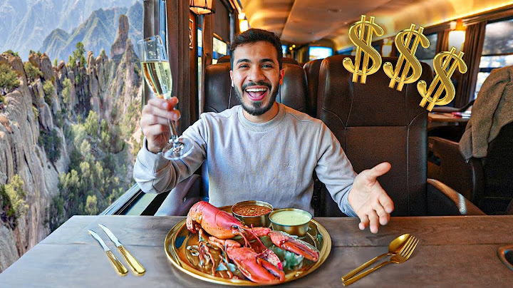 TESTING the Most Expensive and Luxurious TRAIN in MEXICO