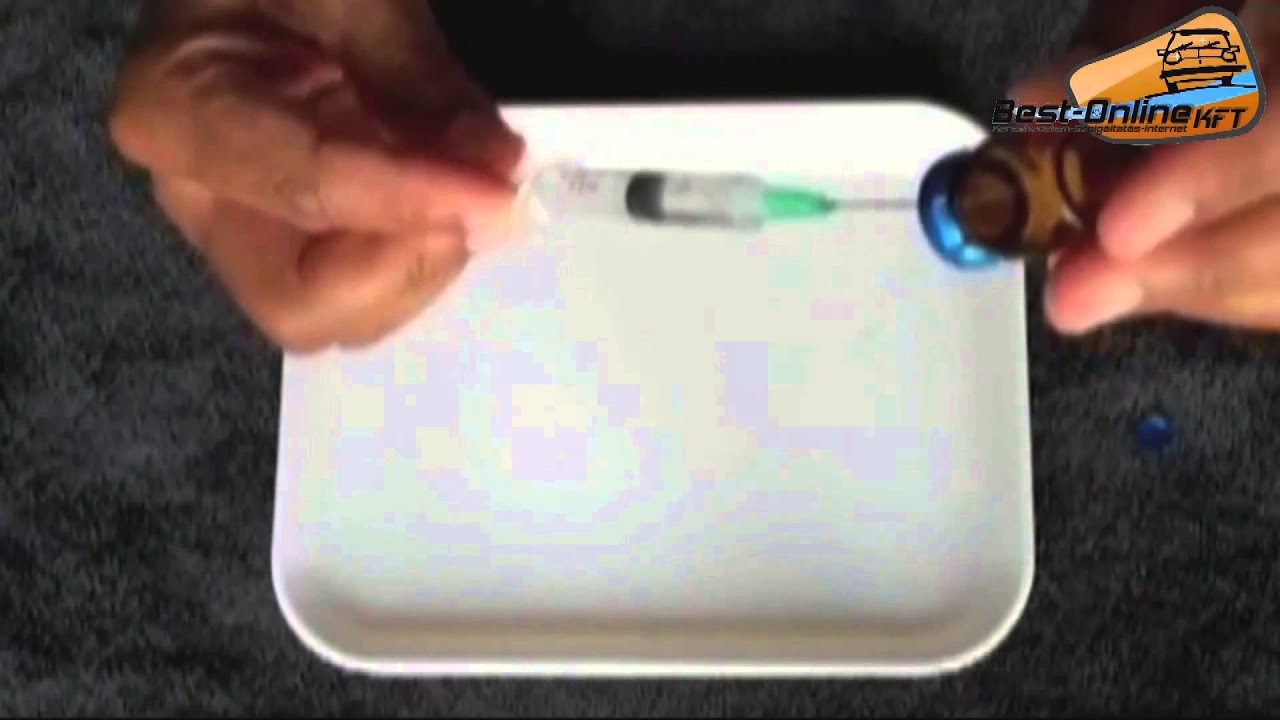 injekciós kasztok