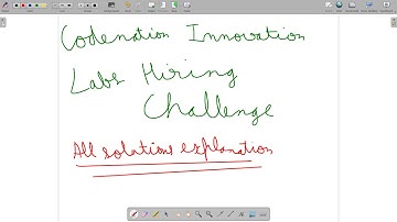 Codenation 26th January Innovation Labs Hiring Challenge | All Problems Solutions Explained