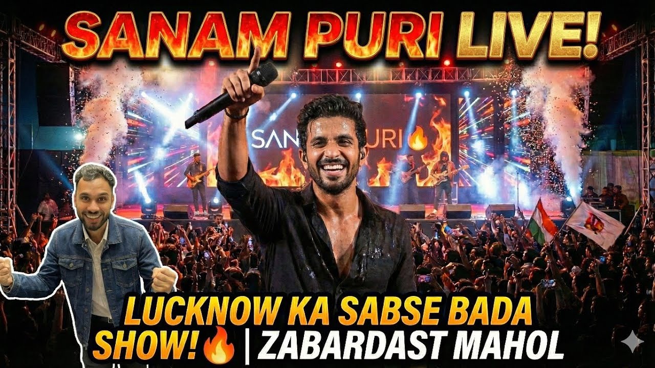 Sanam Band Lucknow Live Concert 🔥 | Dayal Gateway Me Zabardast Performance | Huge Crowd